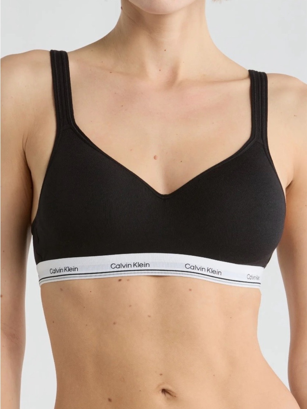Calvin Klein Wirefree Bra Black, Brand New